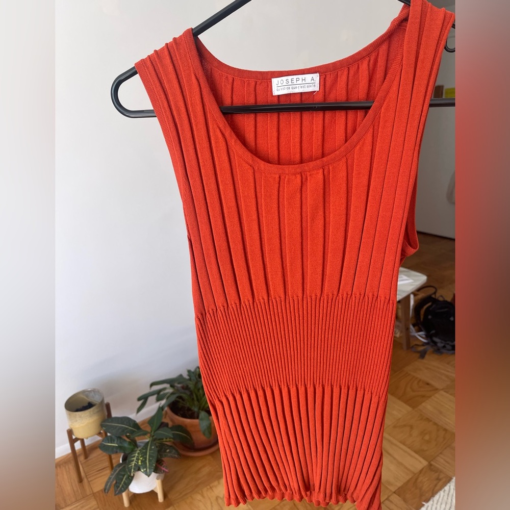 Orange Tank Top